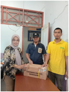 Fasilitasi Penyerahan Blangko KTP-el ke Dinas Dukcapil Kabupaten