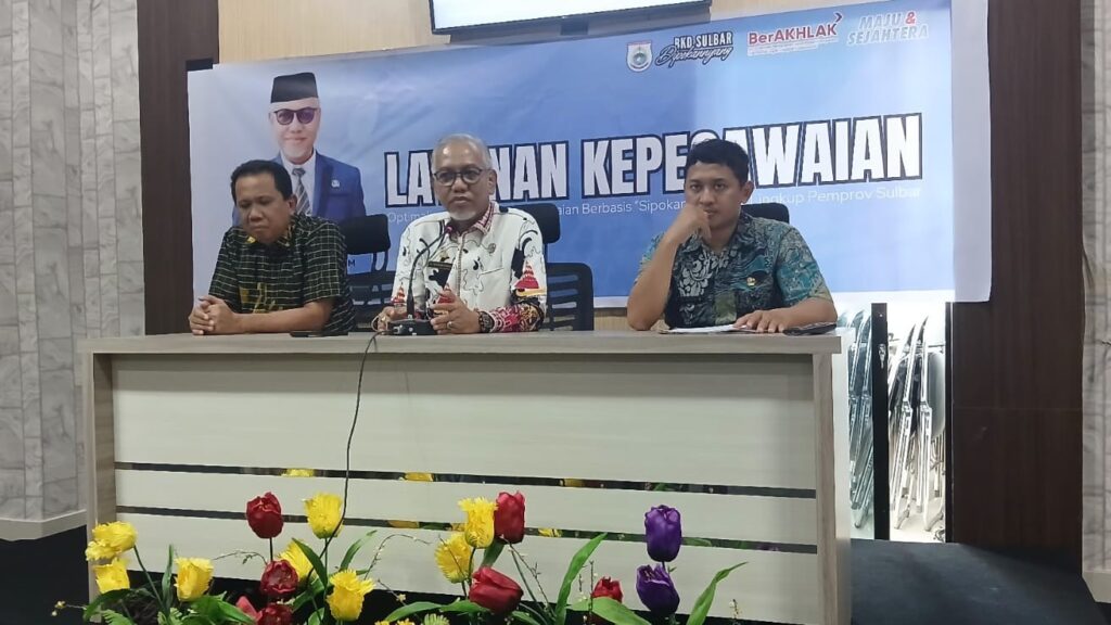 Kasubag Kepegawaian Dukcapil Sulbar Hadiri Monitoring Laporan Penilaian SKP di BKD